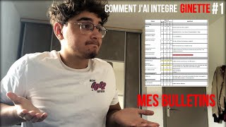 Comment j’ai intégré la prépa Ginette en ECG  mes bulletins de première et terminale 13 [upl. by Lowney578]