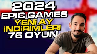 EPİC YENİ AY TAKVİMİ İNDİRİMLERİ 76 OYUN ÖNERİSİ [upl. by Clarisa]