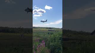 Braathens Regional Airlines Airbus A319112 Landing at Göteborg Landvetter Flygplats Youtubeshorts [upl. by Haleemak]