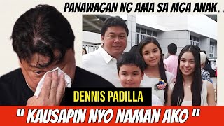 EXCLUSIVE DENNIS PADILLA MAY PANAWAGAN KINA JULIA CLAUDIA AT LEON BARRETTO [upl. by Zeba]