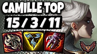 Camille vs Ambessa  TOP  Lol Korea Grandmaster Patch 1423 ✅ [upl. by Denver]