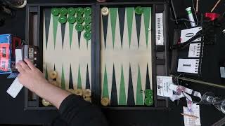 Max Stockslager vs Irina Litzenberger ABT Consolation Round 4 Denver 2024 Backgammon Tournament [upl. by Norved]