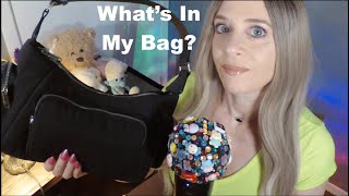 ASMR Gum Chewing Whats In My Bag  Whispered [upl. by Otreblon]