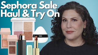 Sephora Sale Haul amp Try On  I Got Some Great Stuff [upl. by Moritz]