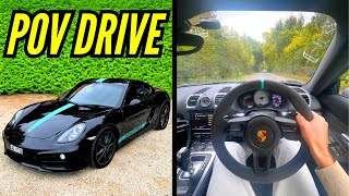 Porsche Cayman S POV Drive [upl. by Aziza]