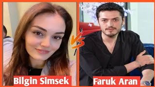 Bilgin Simsek vs Faruk Aran Lifestyle comparison 2024  Age height weight boyfriend net worth etc [upl. by Enitsirhk]