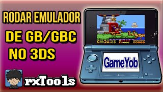 3DS Como jogar GBGBC no Nintendo 3DS pela rxTools [upl. by Assiren732]