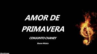 Amor de Primavera Conjunto Chaney Letra [upl. by Eanej151]