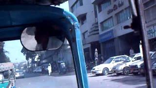 Rickshaw Ride Karachi [upl. by Cirri]