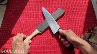 How To Strop a Chef Knife [upl. by Aretak399]