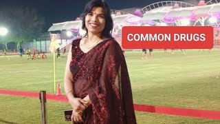 COMMON MEDICINESuses and side effectspharmacologymedicaldr sheetal Gupta [upl. by Chellman]