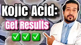 Kojic Acid for Dark Spots and Melasma  This is How it is Done [upl. by Taro]