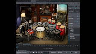 Sample Toontrack Fields of Rock SDX  Percussion [upl. by Aicemaj]