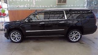 2018 Cadillac Escalade ESV Platinum  BLACK RAVEN [upl. by Blackmore395]