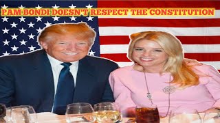 PAM BONDI isnt for the 2nd amendment [upl. by Emeline]