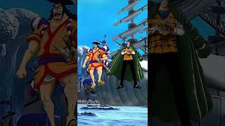 who is strongest oden vs yonko commanders onepiece anime [upl. by Rovit]