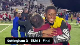 Nottingham High School Soccer Section 3 championship game 2024 [upl. by Bernt]