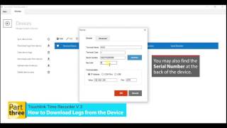 Device Configuration to Time Recorder via LAN  Touchlink Time Recorder Software Tutorial [upl. by Nyledaj887]