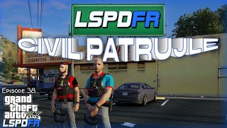 LSPDFR 1440p Ep40  Civil Patruljen fanger dig ALTID [upl. by Larimor]