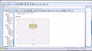 Creating and Interpreting Boxplots in SPSS [upl. by Tatianna]