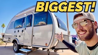 The BIGGEST teardrop camper 2024 Little Guy Max travel trailer RV [upl. by Putscher963]