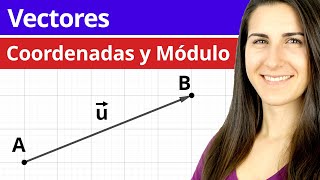 VECTORES en el Plano ↗️ Concepto COORDENADAS y MÓDULO [upl. by Lehte]