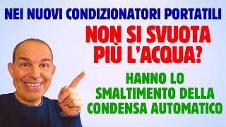 Ecco come funziona il condizionatore portatile con smaltimento automatico della condensa [upl. by Calandria]