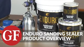 Enduro Professional Water Based Sanding Sealer for ProfessionalIndustrial Users  General Finishes [upl. by Odine667]