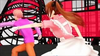 MMD hetalia and Nyotalia Bad apple [upl. by Bowie]