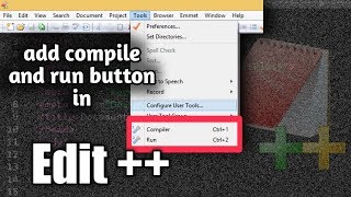 How to Configure User Tool To Run Java program in editplus  Simplest method [upl. by Negyam]