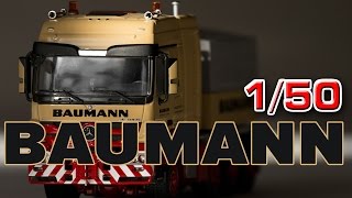 🚧Schwertransport🚧 Baumann MercedesBenz Actros 4160 TITAN WSI 150 [upl. by Ydnic]