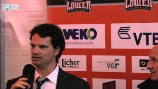 Pressekonferenz Löwen Frankfurt  Grefrather EG 01112013 [upl. by Arod281]