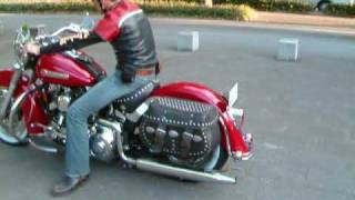 HARLEY DAVIDSON FLSTC with mazda [upl. by Rena]