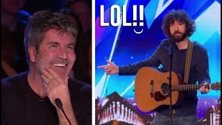 Funny Preschool Teacher Makes Simon Cowell LOL  Britains Got Talent 2018 [upl. by Lockhart]