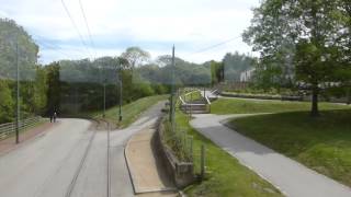 Beamish Tram No16 full circle ride [upl. by Nnylarej]