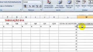 Excel  Tabulação de dados  Parte 1 FUNÇÃO CONTSE [upl. by Arly276]