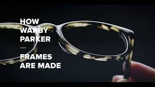 How Warby Parker Frames Are Made [upl. by Llenral]