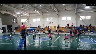 Female Volleyball in Belize Orange Walk 2019 [upl. by Siravrat]