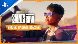 Saints Row  quotBigger Badder Bossierquot ReLaunch Trailer  PS5 amp PS4 Games [upl. by Nagaem]