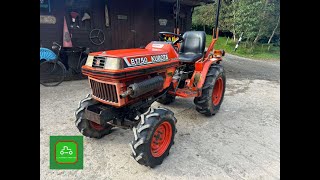 KUBOTA B1750 4X4 COMPACT TARCTOR SOLD BY wwwcatlowdycarriagescom [upl. by Thorsten]