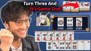 When You Riichi Within SECONDS You Know Were In For A Banger Mahjong Soul [upl. by Morril554]