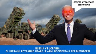 RUSSIA VS UCRAINA GLI UCRAINI POTRANNO CAUSARE SERI PROBLEMI AI RUSSI CON LE ARMI OCCIDENTALI [upl. by Acinemod]