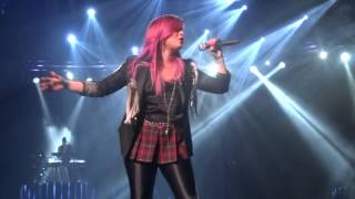 Let It Go  Demi Lovato Neon Lights Tour Glendale AZ 21514 [upl. by Fadil]