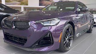 2024 BMW M240 in Thundernight Metallic Purple [upl. by Maighdiln]