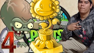 🔴CONSEGUIRE EL TROFEO DE ORO EN PVZ Parte4🔴 [upl. by Katleen668]