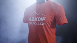 CAF presenta la Camiseta Oficial del Maratón 42K CAF Caracas 2023 [upl. by Karalynn]