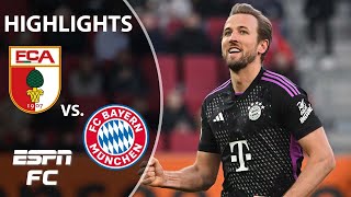 Augsburg vs Bayern Munich  Bundesliga Highlights  ESPN FC [upl. by Aidin555]