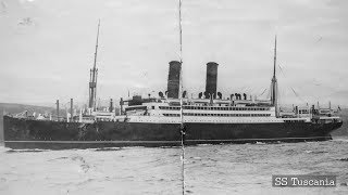 Sinking of the SS Tuscania sunk by German Submarine 1918 [upl. by Oirifrop107]