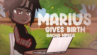 Marius gives birth 2 Gacha mpreg  gacha birth boy [upl. by Renny]