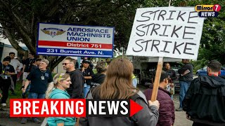 Boeing Workers to Strike as Union Rejects Latest Contract Proposal [upl. by Gilligan]